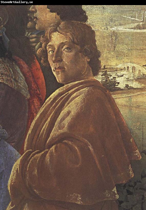 Sandro Botticelli Detail from the Adoraton of the Magi